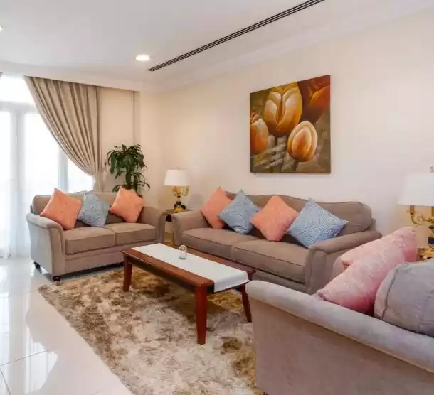 yerleşim Hazır Mülk 2 yatak odası F/F Apartman  kiralık içinde Al Sadd , Doha #9545 - 1  image 